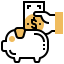 Piggy bank icon 64x64