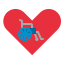 Disabled person icône 64x64