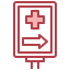 Hospital sign icon 64x64