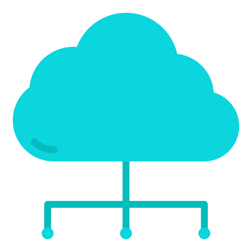 Cloud computing アイコン