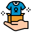 Clothes donation ícono 64x64