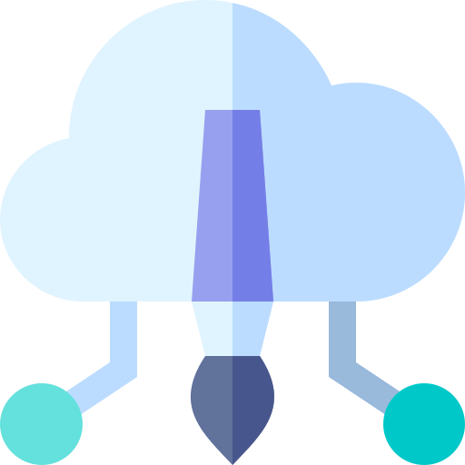 Cloud computing icon
