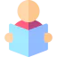 Reading book icon 64x64