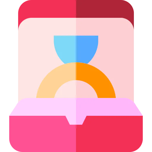 Diamond ring icon