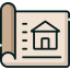 House sketch icon 64x64