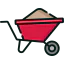 Wheelbarrow icon 64x64