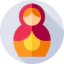Matryoshka doll icon 64x64