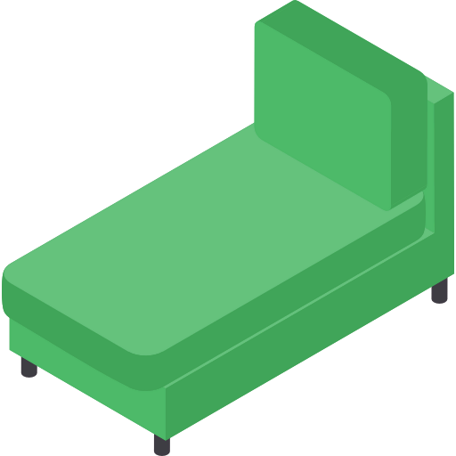 Sofa bed icon