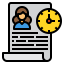 Time management Symbol 64x64