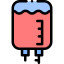 Blood transfusion icon 64x64