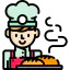 Pastry chef icon 64x64