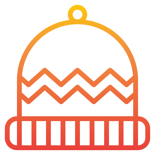 Winter hat icon