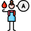 Blood type a icon 64x64