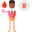 Blood type b icon 64x64