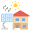 Solar cell icon 64x64