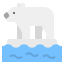 Polar bear icon 64x64