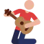 Guitar player icon 64x64