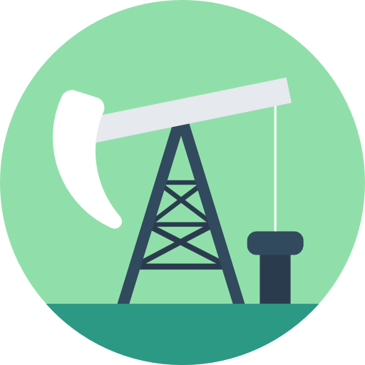 Pump jack icon