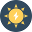 Solar energy icon 64x64