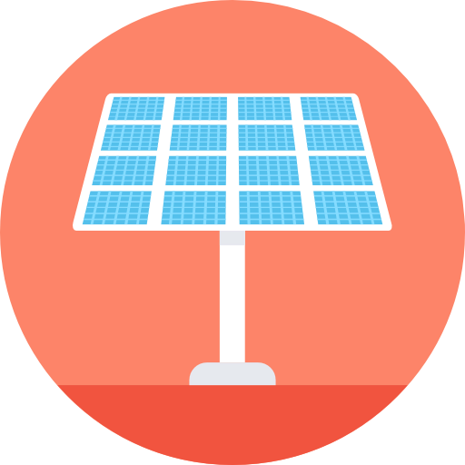 Solar panel icon