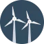 Eolic energy icon 64x64