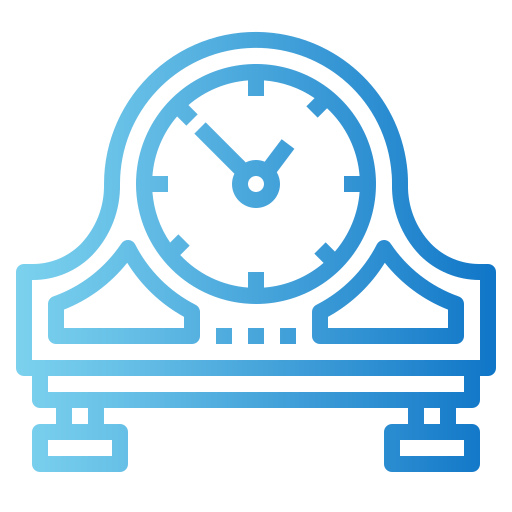 Table clock icon