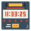 Digital clock 图标 64x64