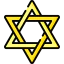 Star of david icon 64x64