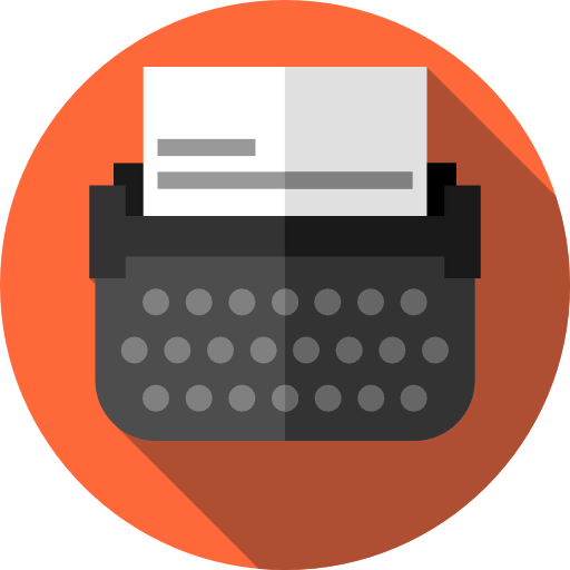 Typewriter icon