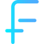 Swiss franc icon 64x64