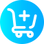 Shopping cart icon 64x64