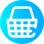 Shopping basket icon 64x64