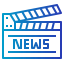 Clapperboard icon 64x64