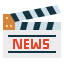 Clapperboard icon 64x64
