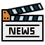 Clapperboard icon 64x64