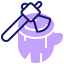 Wood axe icon 64x64
