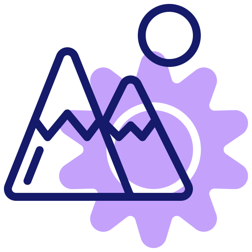 Mountains icon