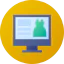 Shopping online icon 64x64
