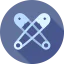 Safety pin icon 64x64
