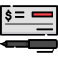 Cheque icon 64x64