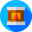 Fireplace icon 64x64