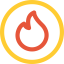 Flammable icône 64x64