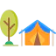 Camping tent icon 64x64