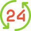 24 часа иконка 64x64