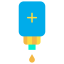 Intravenous saline drip icon 64x64