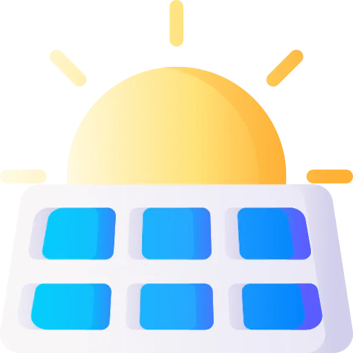 Solar panel icon