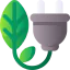 Sustainable energy icon 64x64