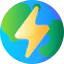 Sustainable energy icon 64x64