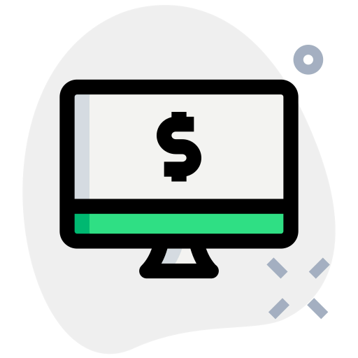Desktop computer icon