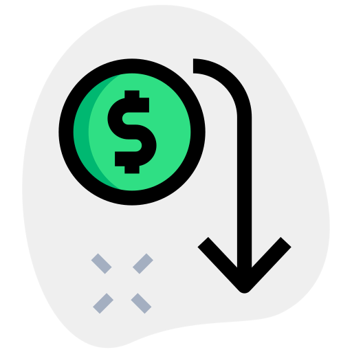 Down arrow icon